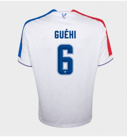 Moške Nogometnih dresov Crystal Palace Marc Guehi #6 Tretji 2025-26 Kratki rokavi Moške Nogometnih dresov Crystal Palace Marc Guehi #6 Tretji 2025-26 Kratki rokavi